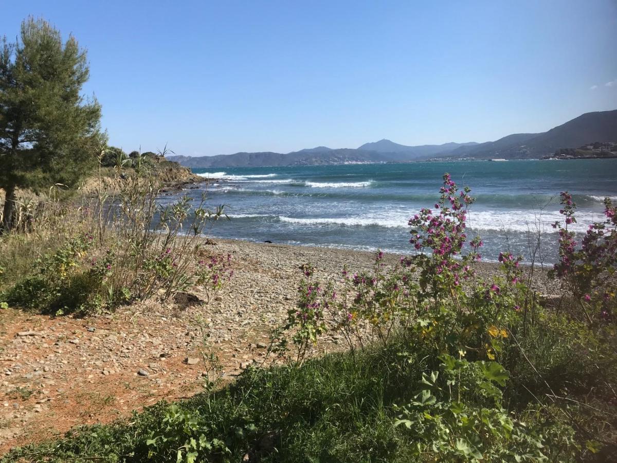 Llança A Chic Four-Person Apartment By The Beach At Cap Ras מראה חיצוני תמונה